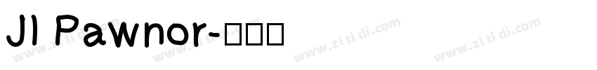 JI Pawnor字体转换